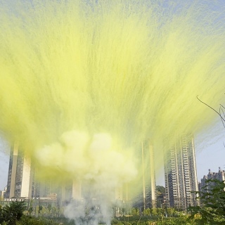 Желтый дневной салют Лапша 50 залпов